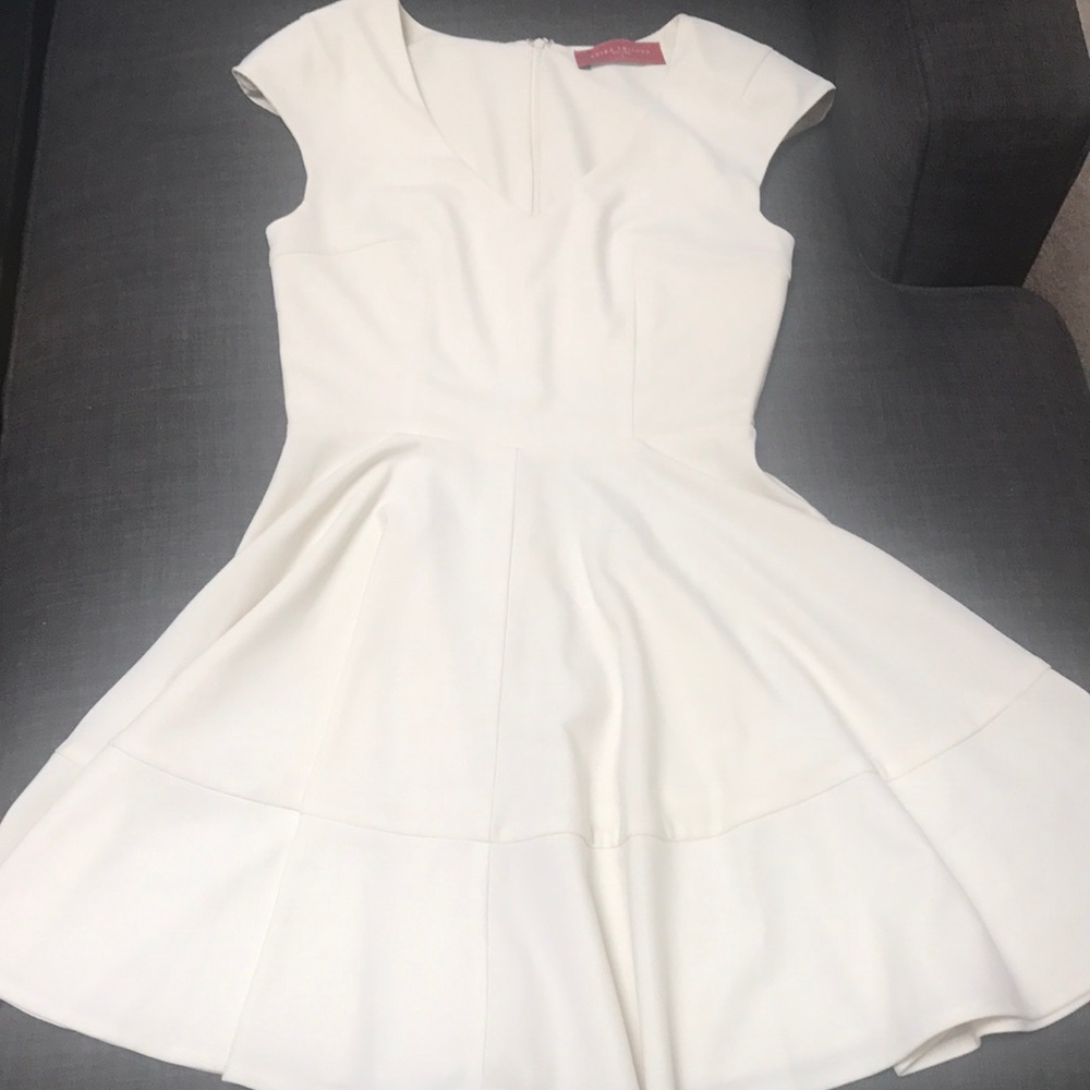 Akira ivory skater dress